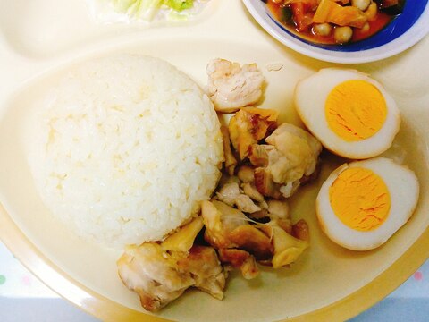 炊飯器で簡単！鶏肉シンガポールライス